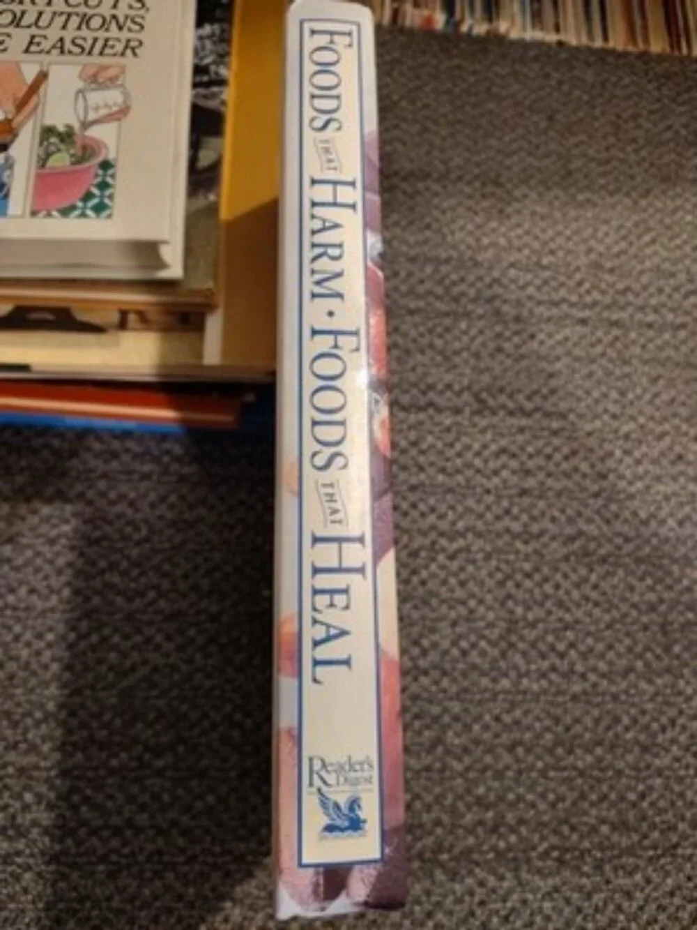 1997 Reader's Digest FOODS THAT HARM Foods That Heal Hardcover Book NEW Vintage